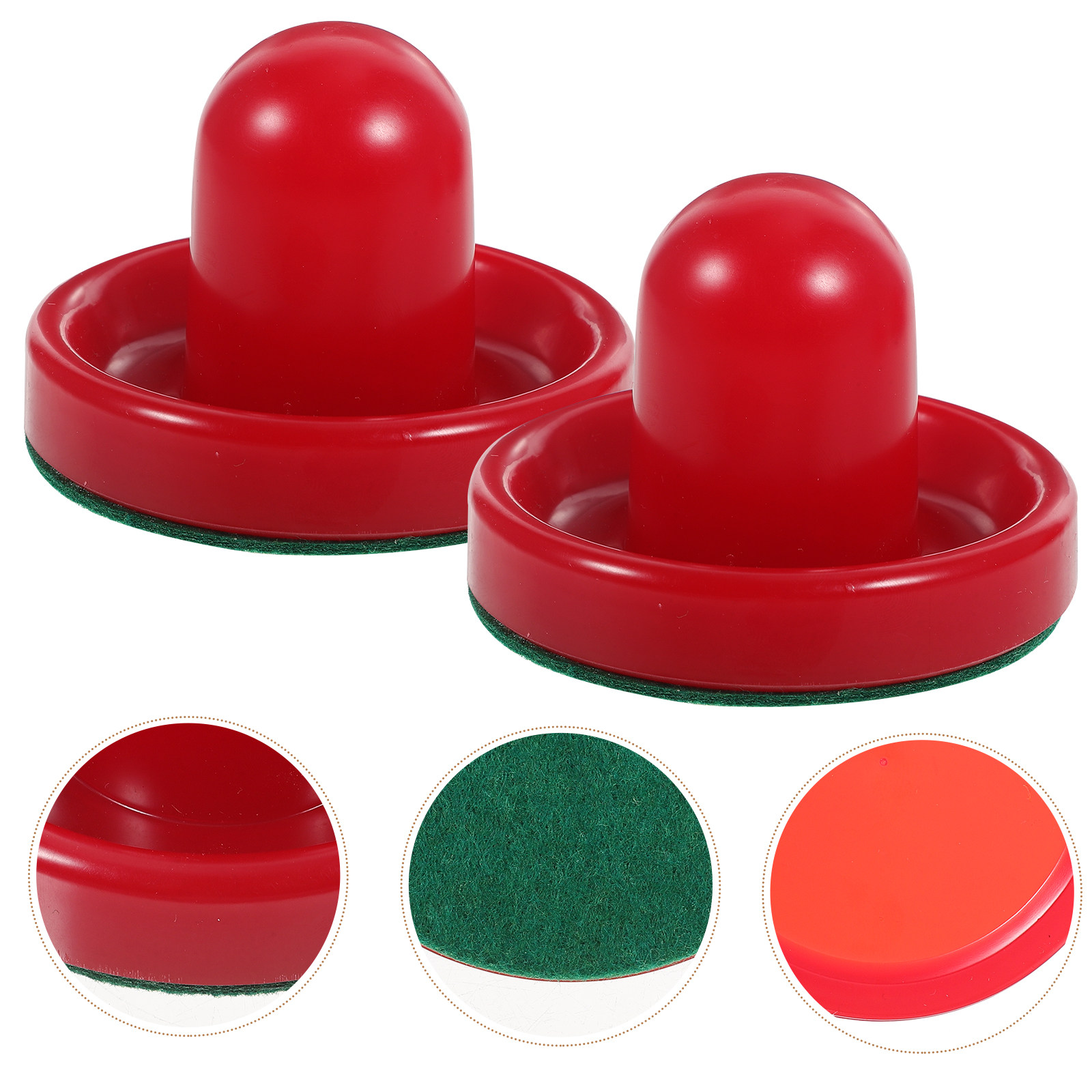 Air Hockey Table - Juego de 8 Discos y Empujadores