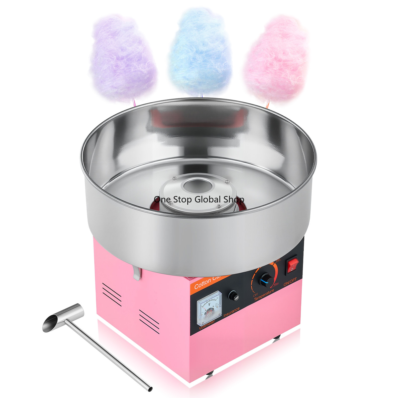 Candy Floss Machine - Máquina de Algodón de Azúcar Comercial