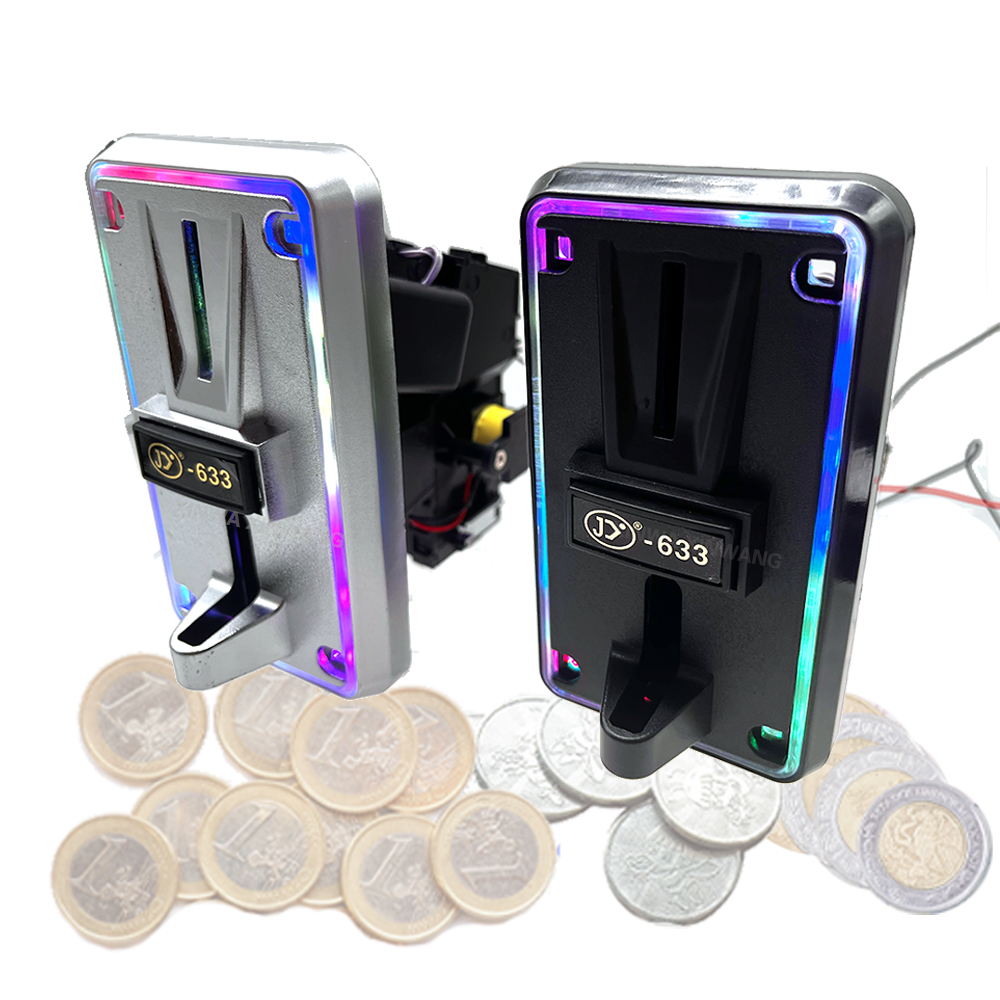 Coin Acceptor Selector - Aceptador de Monedas Multidivisa con LED,