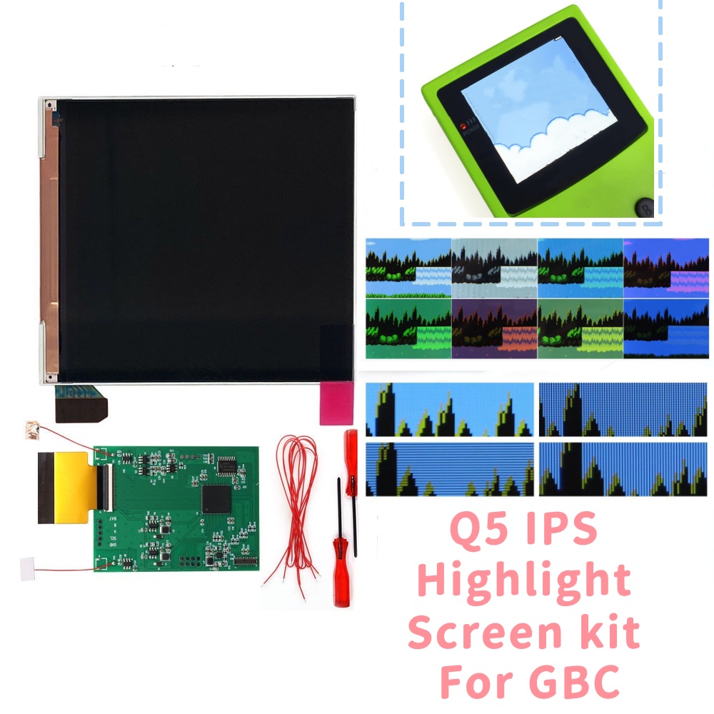 Lcd Screen Arcade - HISPEEDIDO Pantalla IPS de 3.1' Q5