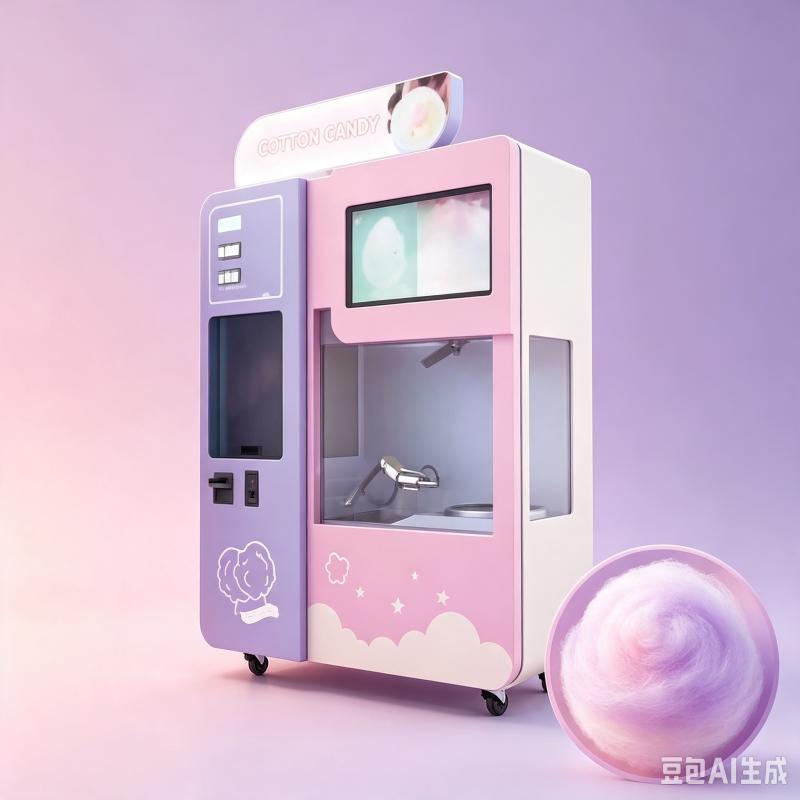Candy Floss Machine - Máquina expendedora inteligente de algodón de