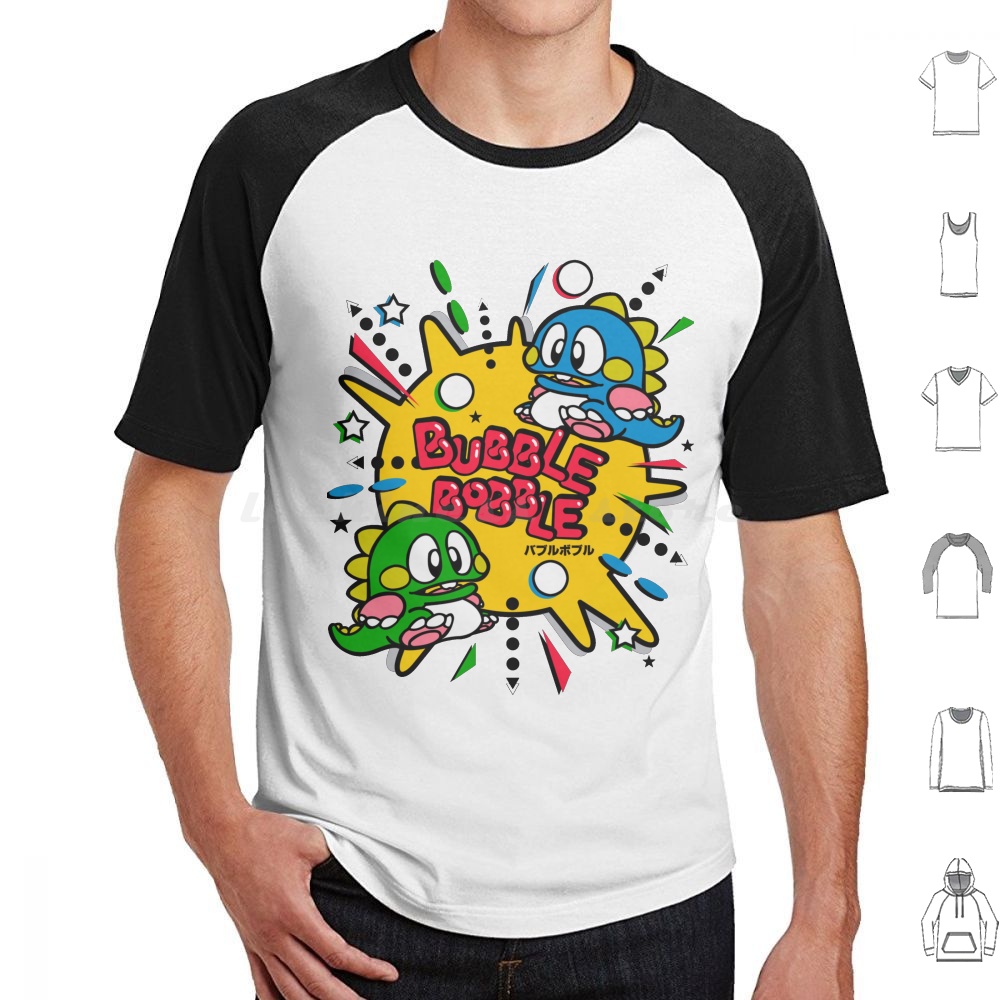 Arcade No - Camiseta Bubble Bobble para hombres, mujeres