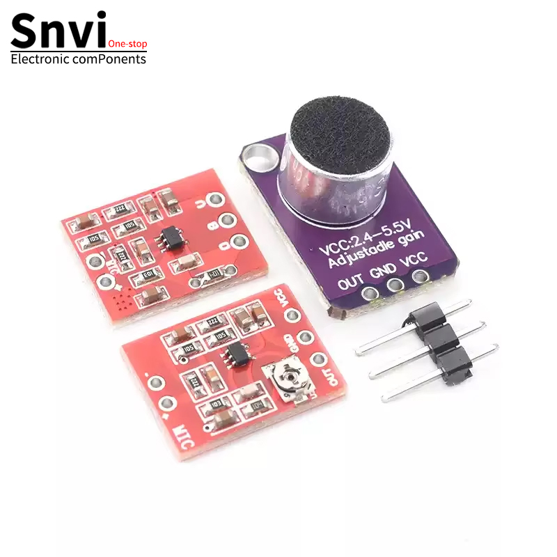 Arduino Vending Machine Project - Módulo Amplificador de Micrófono Electret Snvi