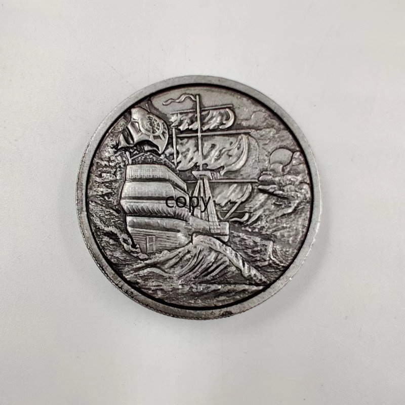 Token Coin Mechanism - Seven Series de piratas americanos moneda,