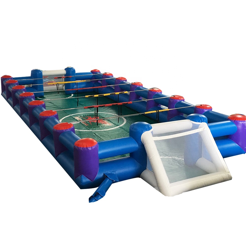 Foosball Table Commercial - Futbolín Humano Inflable para Exteriores, Cancha
