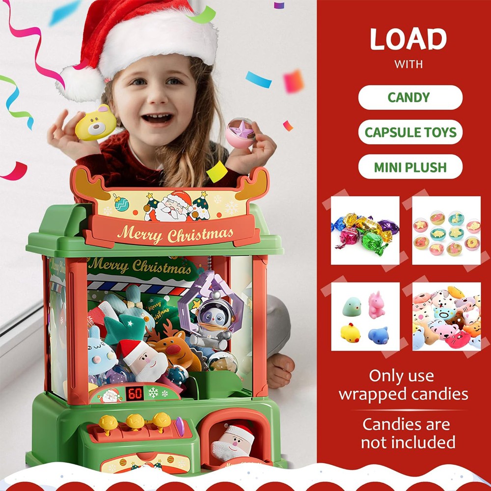 Máquina de garra de Navidad pa - Arcade And Vending reseña y precio