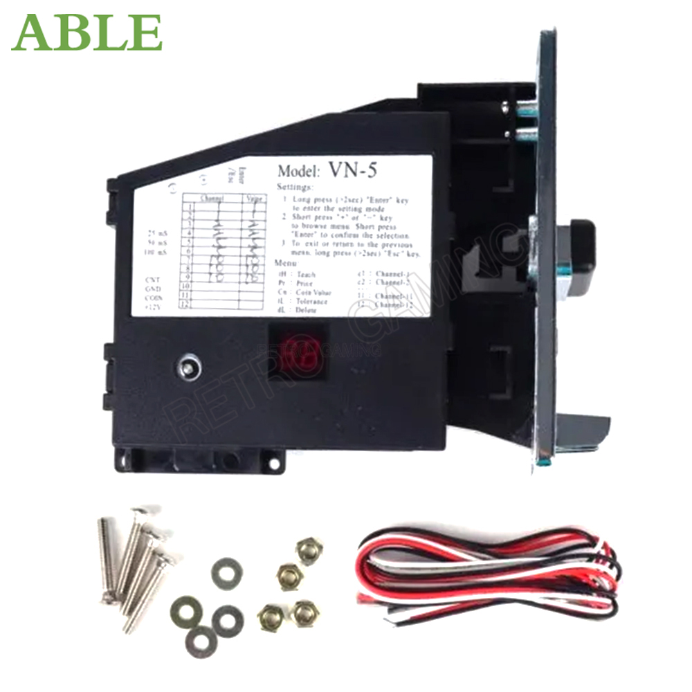 Aceptador de moneda electrónic - Coin Acceptor Selector reseña y precio