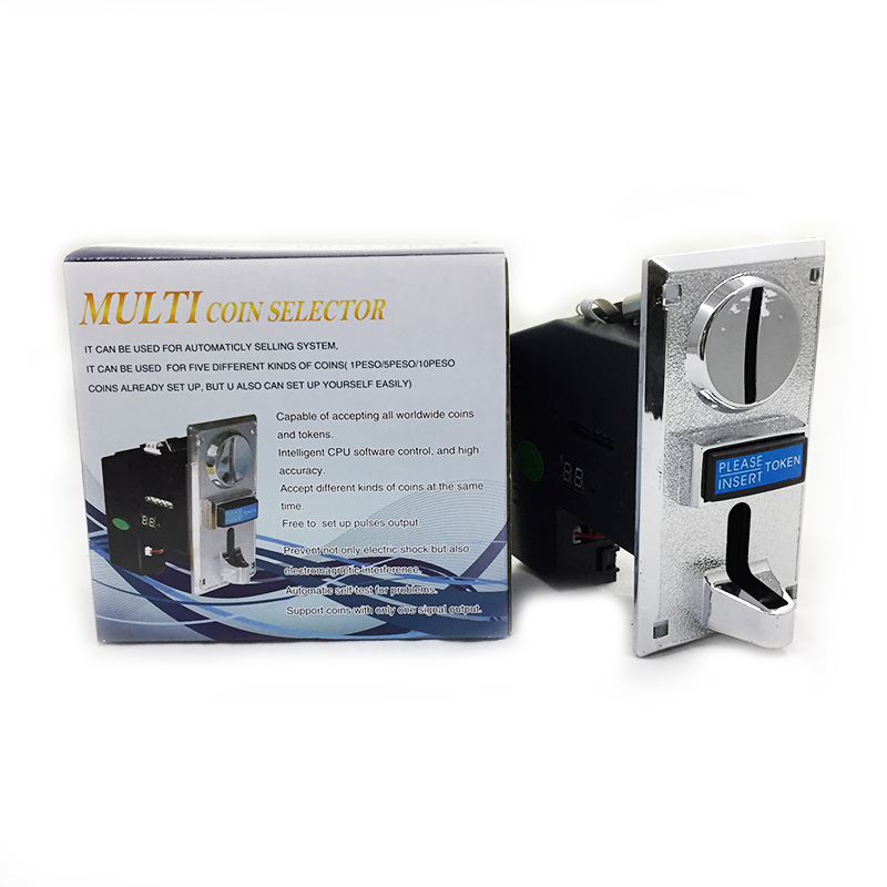 Aceptador de monedas múltiple, - Coin Acceptor Selector reseña y precio