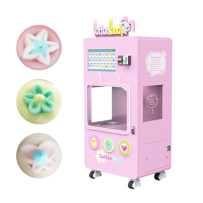 Máquina Expendedora de Algodón - Candy Floss Machine reseña y precio