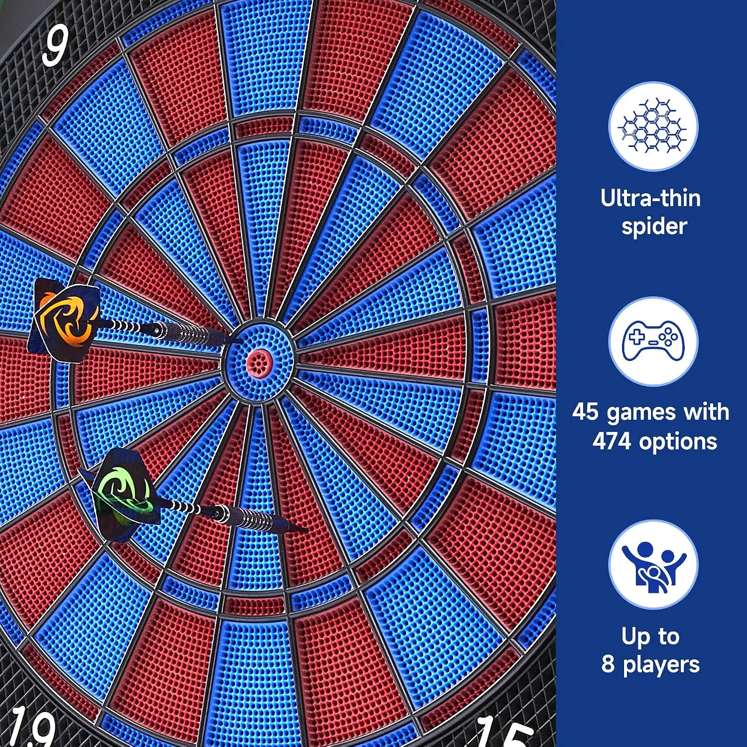 Gabinete para Dardos Electróni - Electronic Dartboard Cabinet reseña y precio
