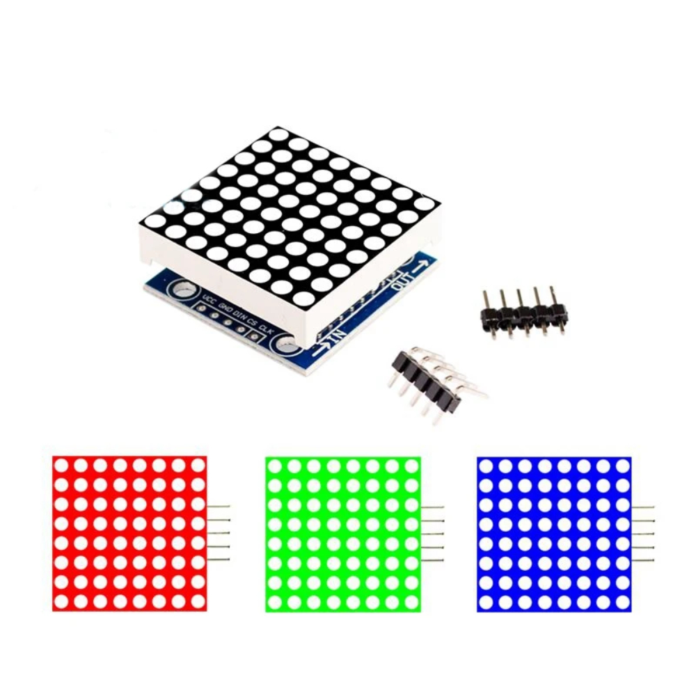 Módulo de matriz de puntos MAX - Arduino Vending Machine Project reseña y precio
