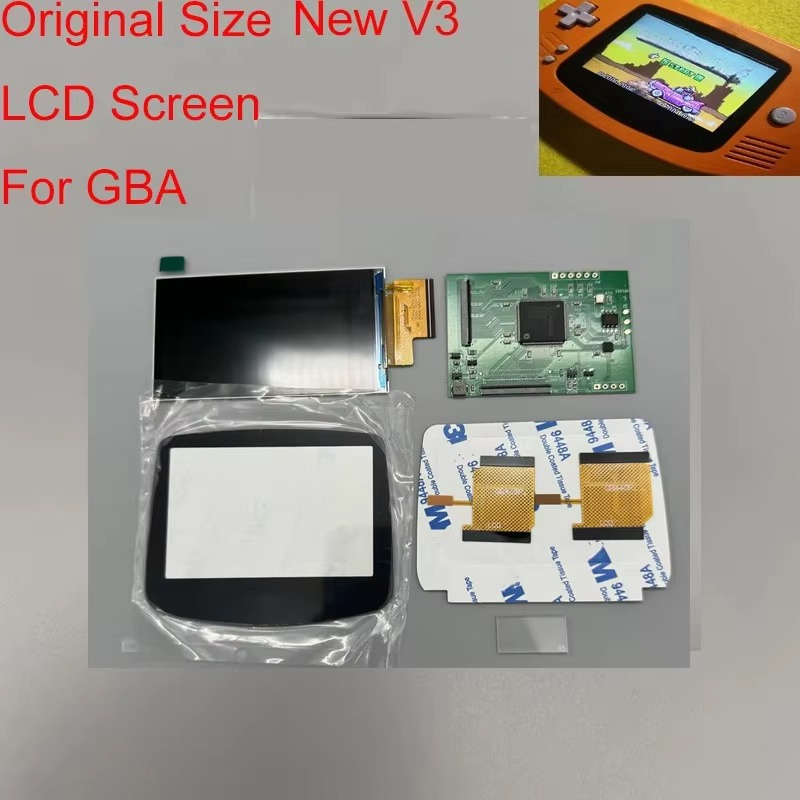 Pantalla LCD IPS V3 para GBA,  - Lcd Screen Arcade reseña y precio