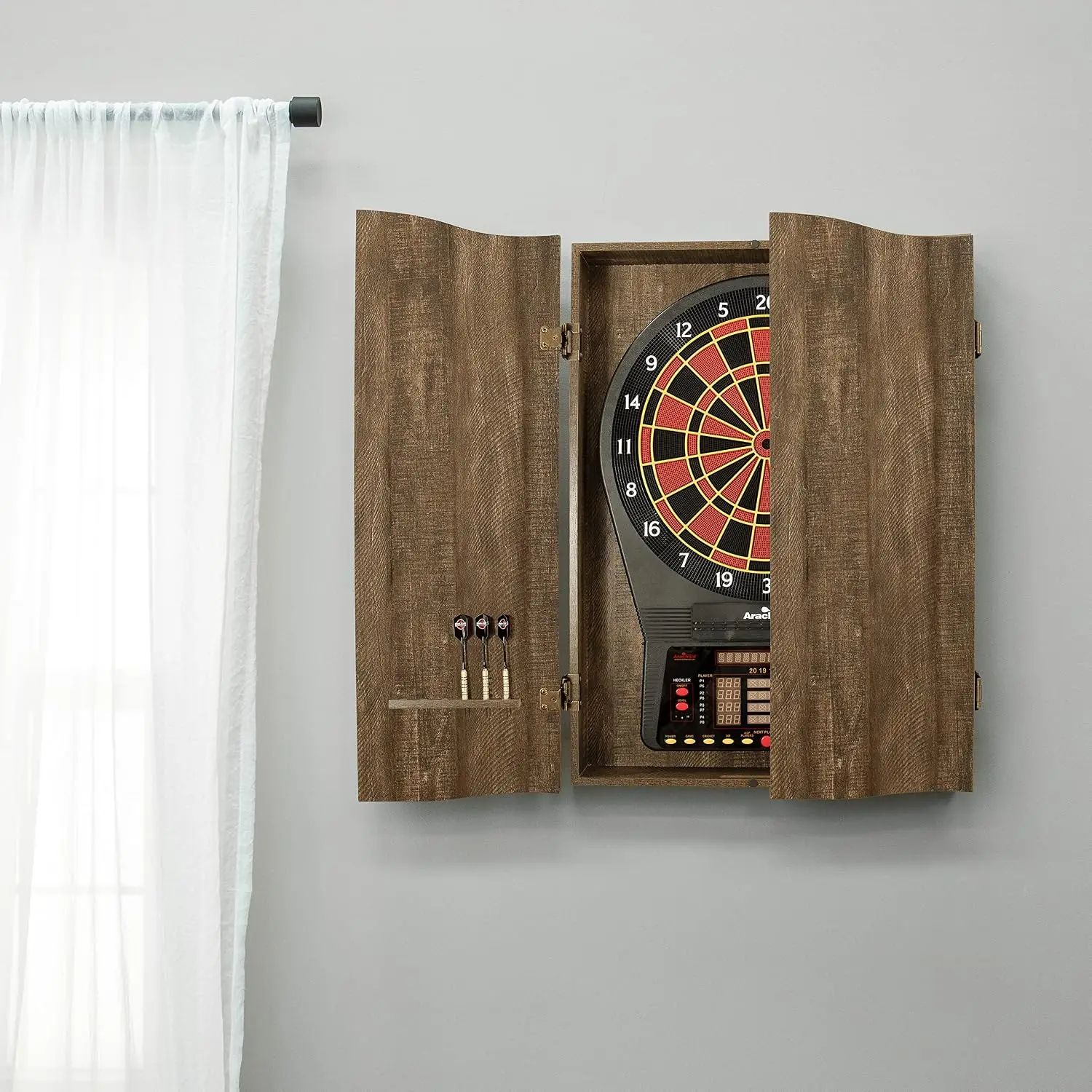 Mueble para Tablero de Dardos  - Electronic Dartboard Cabinet reseña y precio