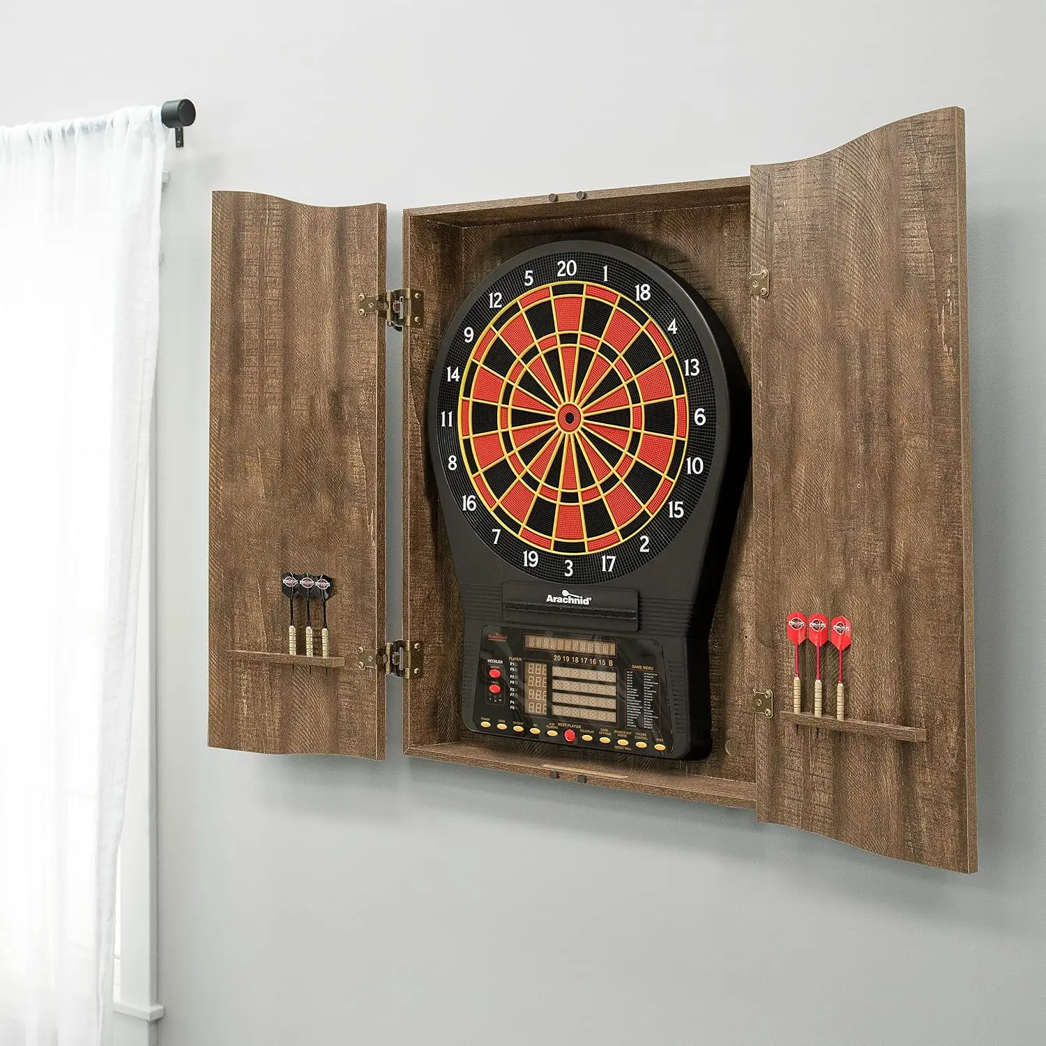 Mueble para Tablero de Dardos  - Electronic Dartboard Cabinet reseña y precio