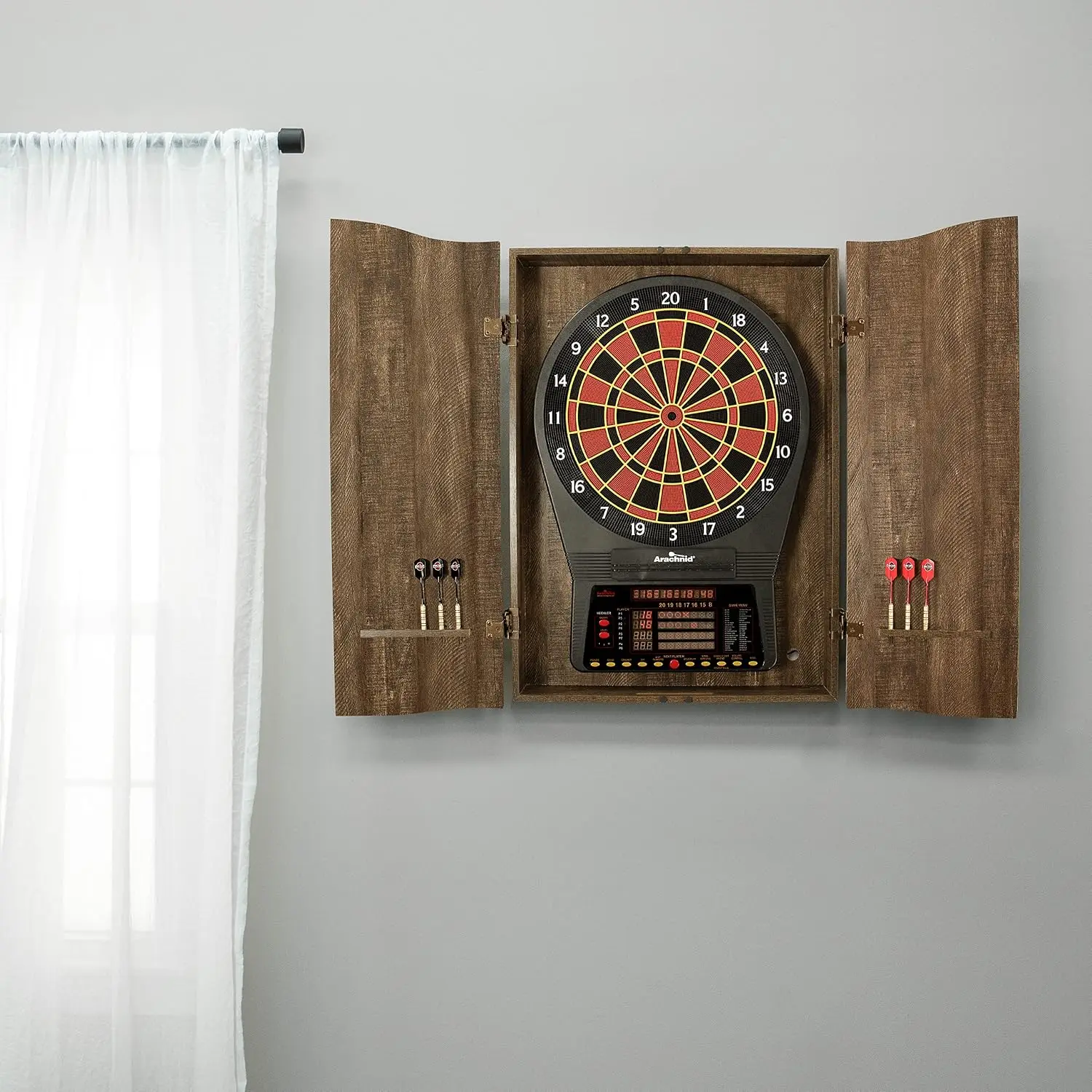 Mueble para Tablero de Dardos  - Electronic Dartboard Cabinet reseña y precio