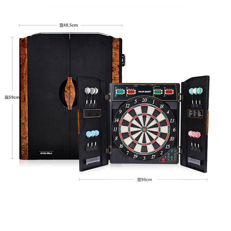 Gabinete de dardos electrónico - Electronic Dartboard Cabinet reseña y precio