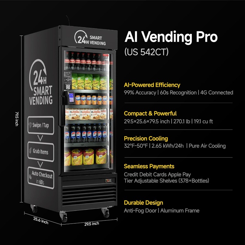 Máquina Expendedora Inteligent - Open Vending Machine reseña y precio