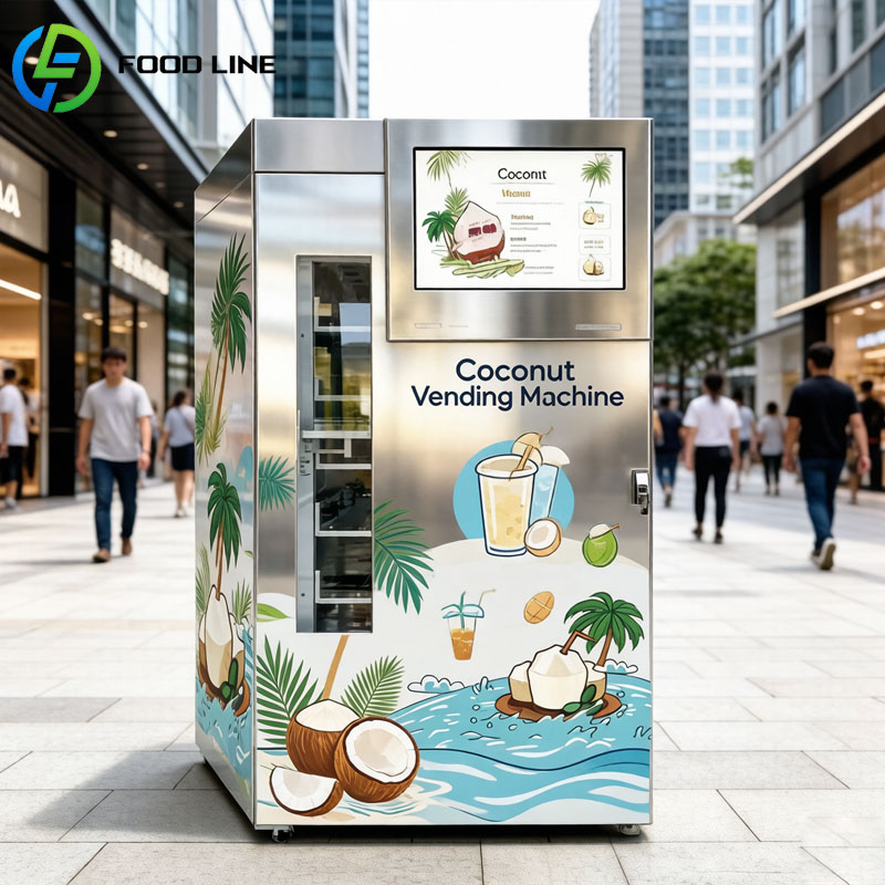 Máquina Expendedora de Coco Fr - Open Vending Machine reseña y precio