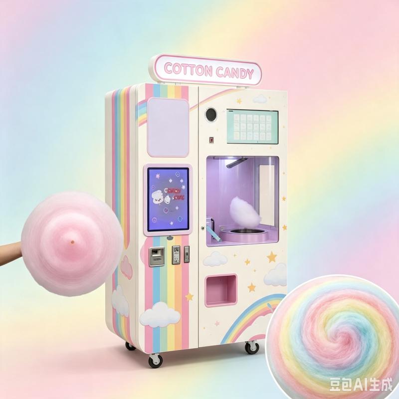 Máquina expendedora automática - Candy Floss Machine reseña y precio