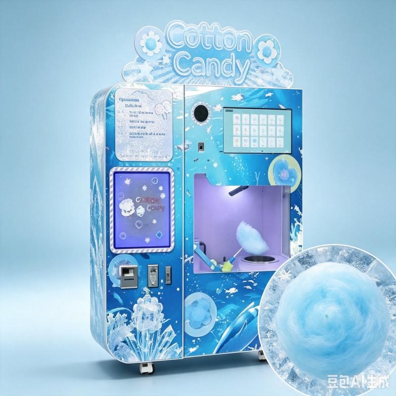 Máquina expendedora automática - Candy Floss Machine reseña y precio