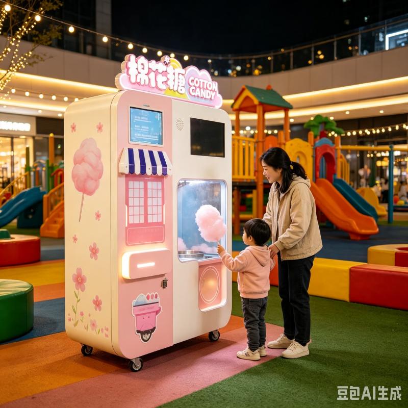 Máquina expendedora automática - Candy Floss Machine reseña y precio