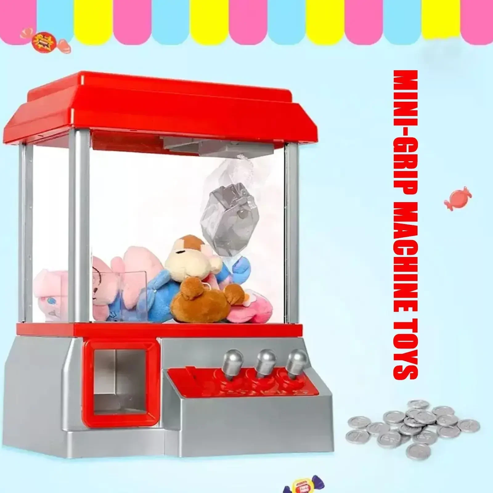 Mini juego corriendo en moneda - Claw Crane Machine reseña y precio