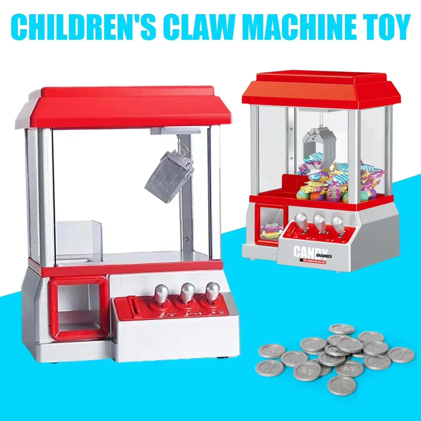 Mini juego corriendo en moneda - Claw Crane Machine reseña y precio
