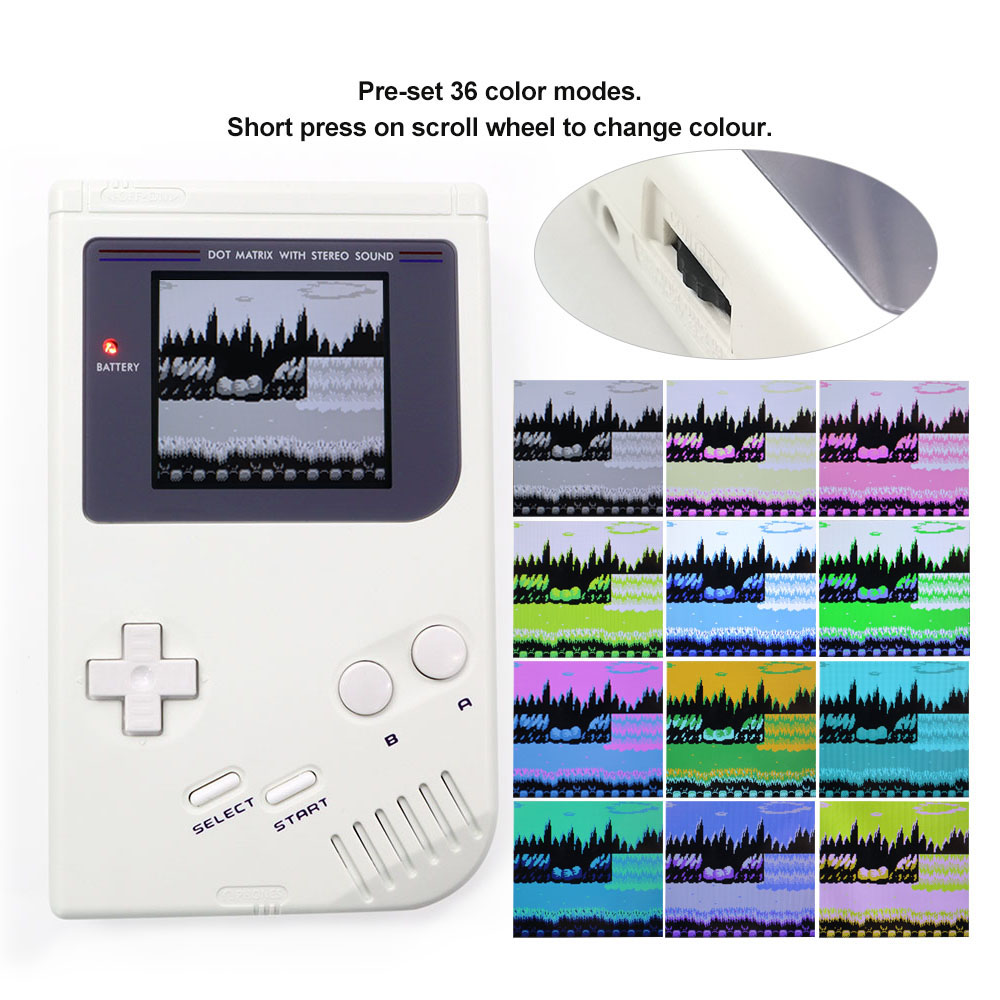 HISPEEDIDO Para GB Dmg V5 Pro, - Lcd Screen Arcade reseña y precio