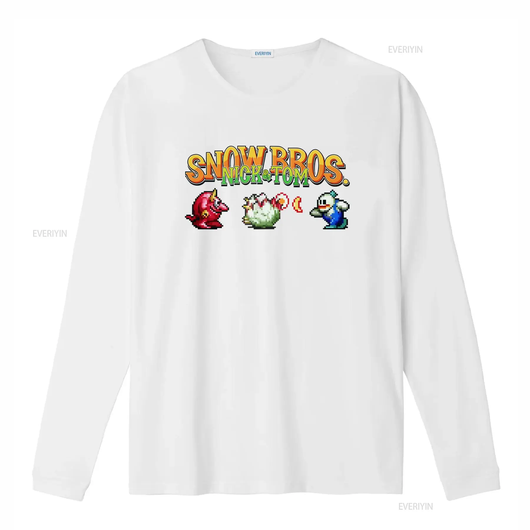 Camiseta Snow Bros Retro Arcad - Arcade No reseña y precio