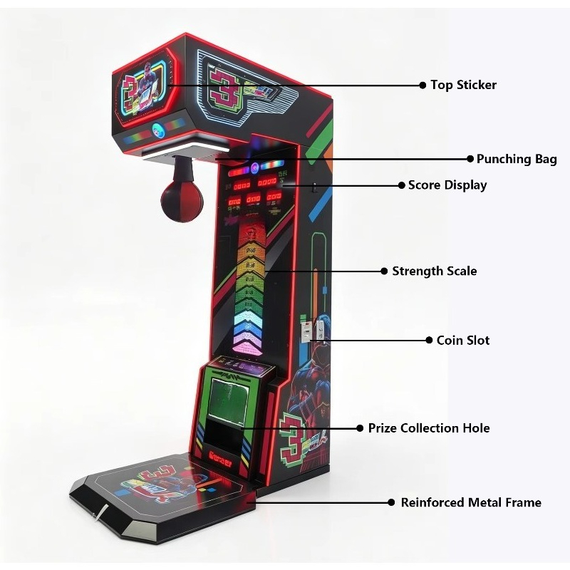 Máquina Simuladora de Boxeo El - Arcade Games & Vending Llc reseña y precio