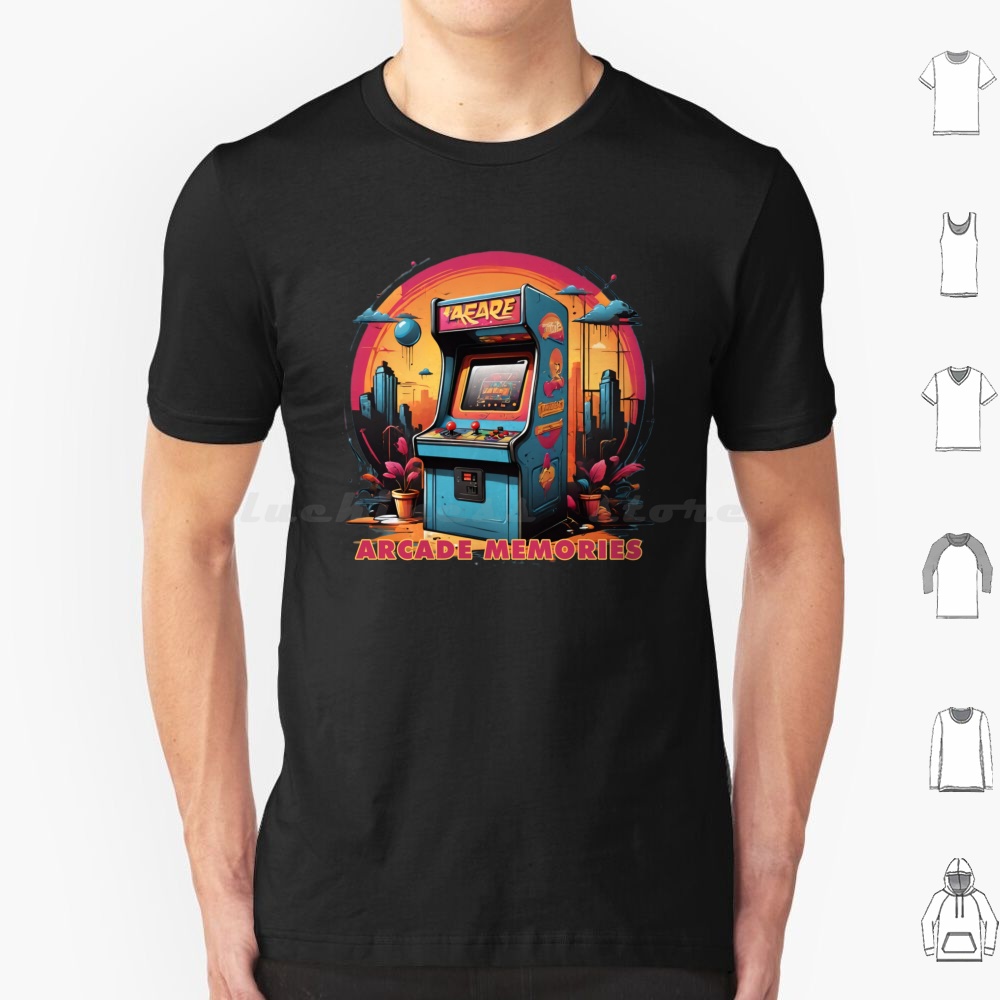 Arcade Memories-Camiseta Arcad - Arcade No reseña y precio