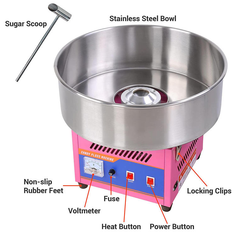 Máquina Profesional para Hacer - Candy Floss Machine reseña y precio