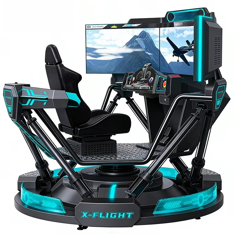 Simulador de Vuelo VR para Ens - 9D Vr Simulator reseña y precio