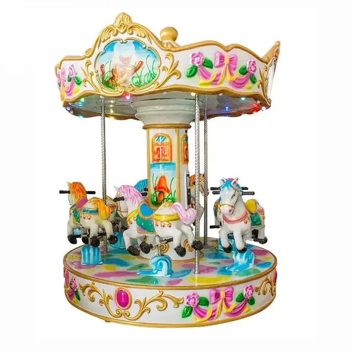 Carrusel Estilo Cuento de Hada - Coin Operated Kiddie Ride reseña y precio