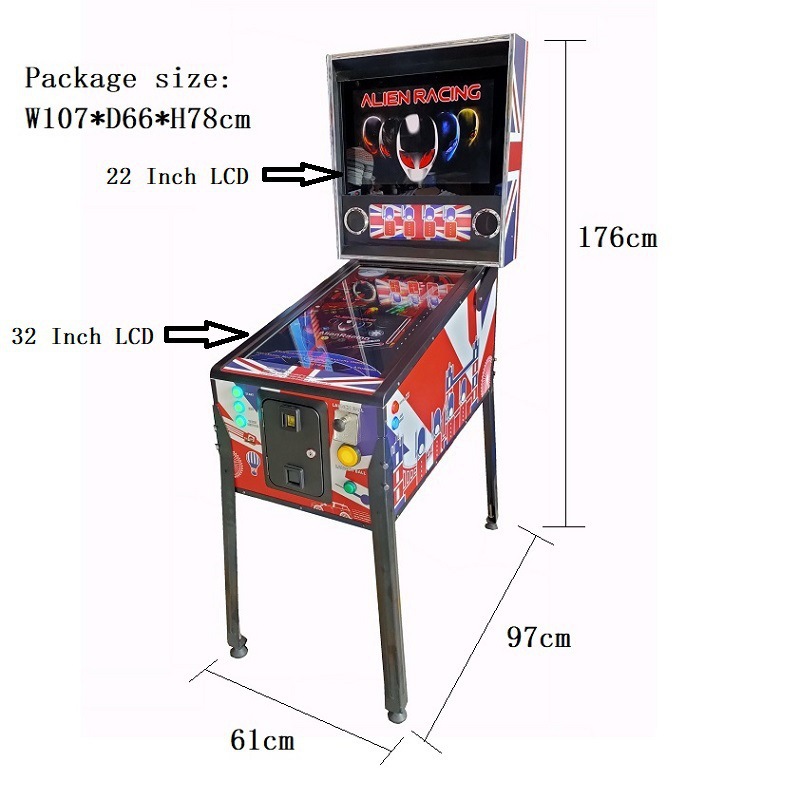Máquina de pachinko virtual de - Lcd Screen Arcade reseña y precio