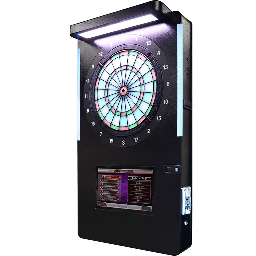 Máquina de dardos automática c - Electronic Dartboard Cabinet reseña y precio