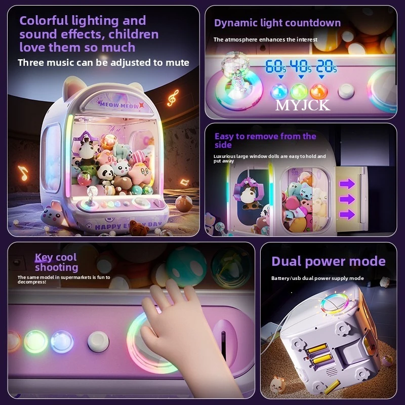Máquina de muñecas automática  - Claw Crane Machine reseña y precio