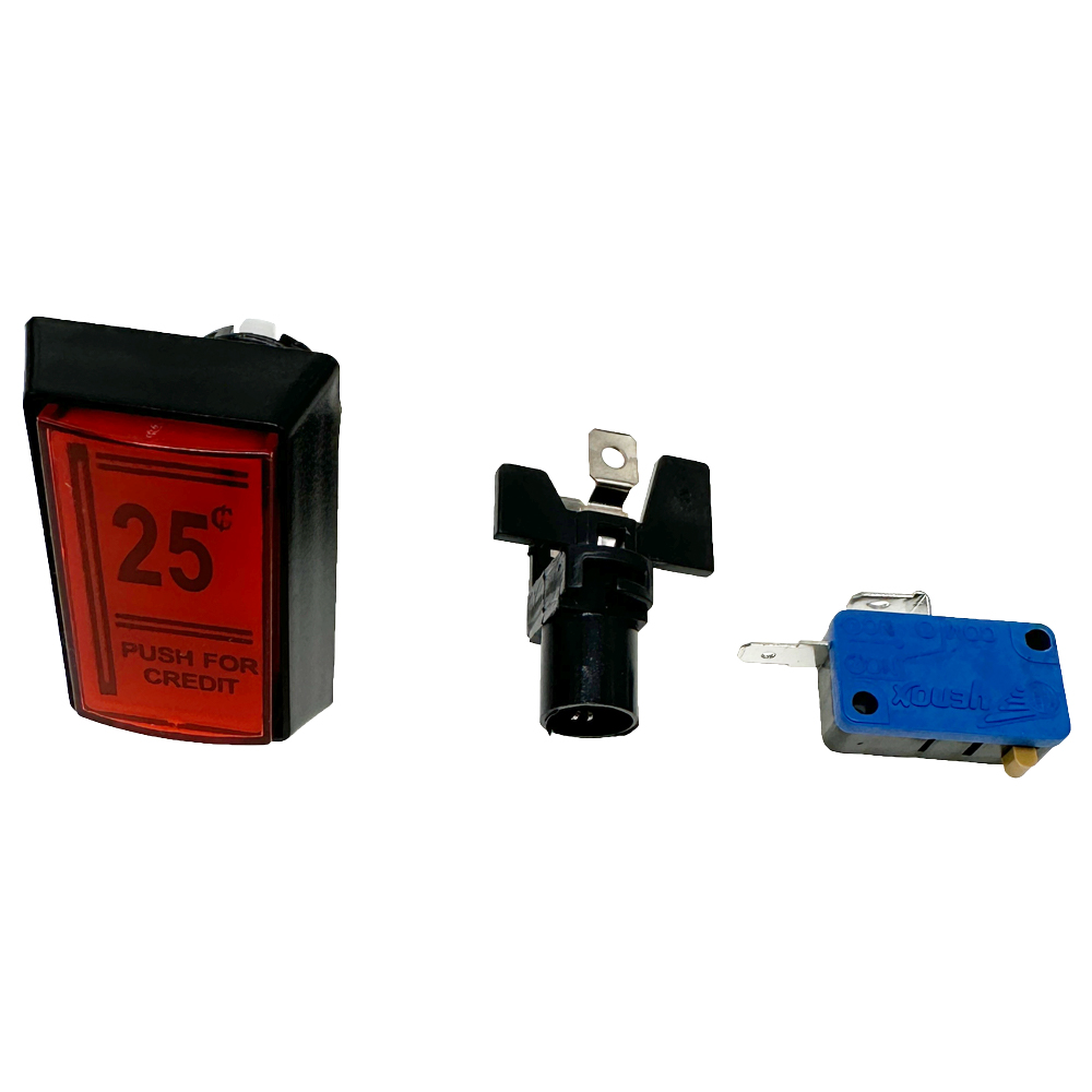 1 pieza, 25 centavos, botón re - Coin Pusher Machine reseña y precio