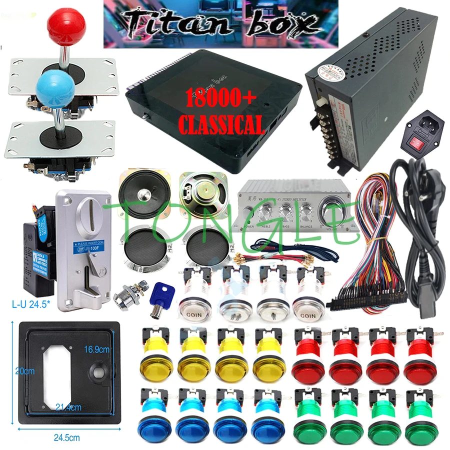 Caja Titan para 2 jugadores, K - Arcade Game Jackpot reseña y precio