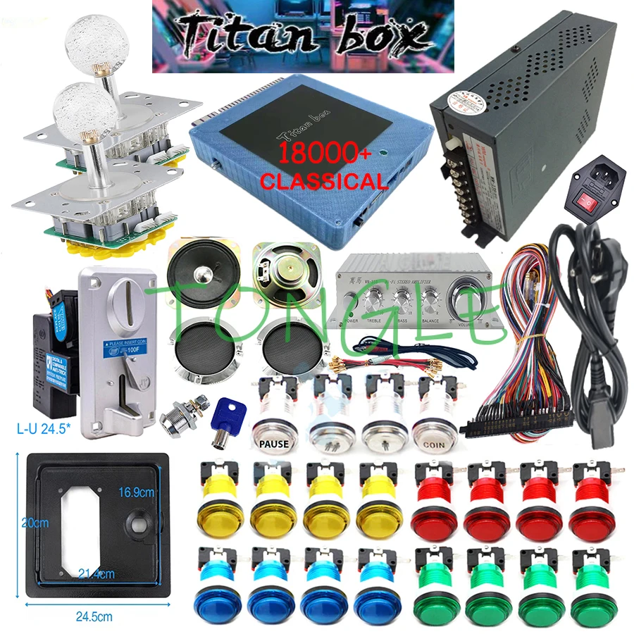 Caja Titan para 2 jugadores, K - Arcade Game Jackpot reseña y precio