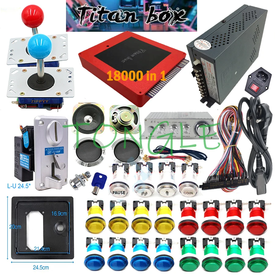 Caja Titan para 2 jugadores, K - Arcade Game Jackpot reseña y precio