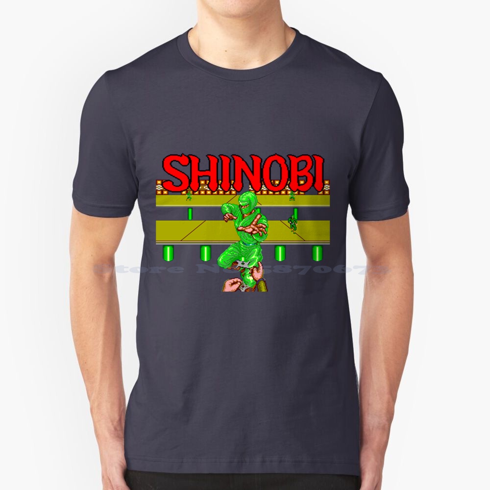 Camiseta Shinobi 100% algodón, - Arcade No reseña y precio